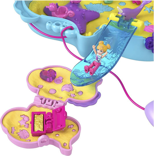 Mattel Miniaturspielzeug Polly Pocket Seepferdchen Papa & Ich