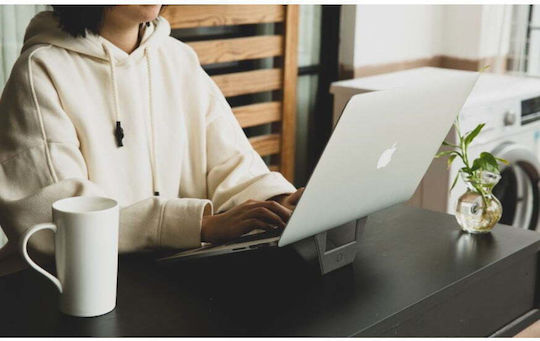 DesignNest FoldStand Βάση Στήριξης για Laptop έως 13" Γκρι