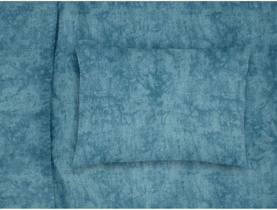 Dimcol Set Queen 4pcs 240x270cm Shadow 20 Turquoise