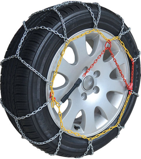 Cartech Snow Chains with Thickness 9mm for Passenger Car 2pcs