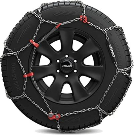 Konig Xb-16 265 Αντιολισθητικές Αλυσίδες Πάχους 16mm Αυτοκινήτου 4x4 2τμχ