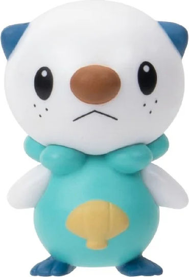 Jazwares Miniatur-Spaßspielzeug Helden Pokémon Rotom, Ohawott, Tepig, Luxio, Snivy, Pikachu, Snubbull & Alolan Marowak Für 4+ Jahre 5cm