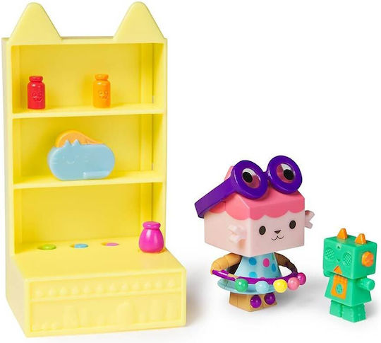 Spin Master Gabby's Dollhouse Bobble Kitty Baby Box Crafty Cat-Errific Celebration Bobble Kitty For Age 3+ (Miscellaneous Designs)