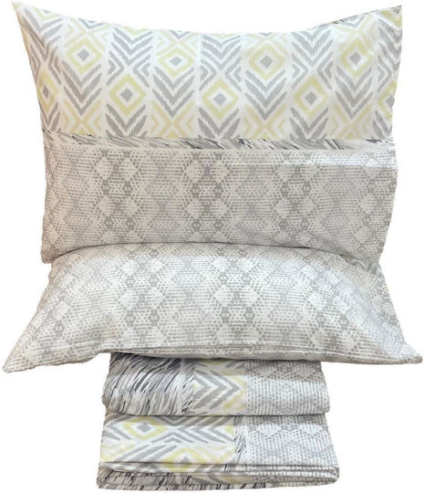 Linea Home Set Super dublu 4buc 220x240cm Serge Embrimează