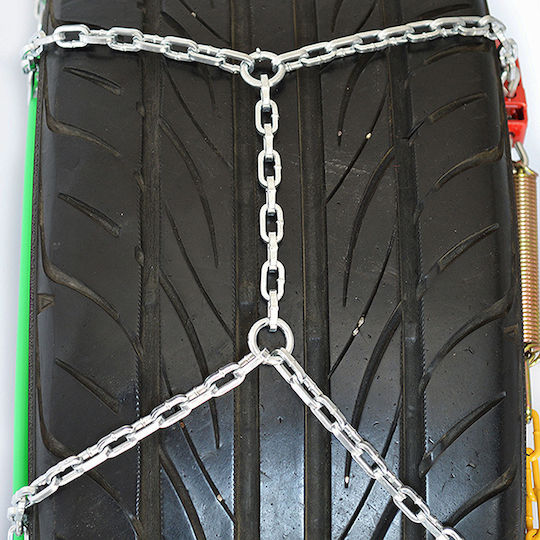 Husky No 10 Anti-slip Chains Thickness 12mm Passenger Car 2pcs