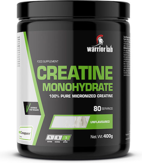 Warrior Lab Creatine Monohydrate 100% Pure Micronized 400gr