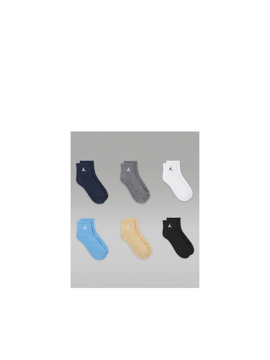 Jordan Kids' Ankle Socks Multicolour 6 Pairs