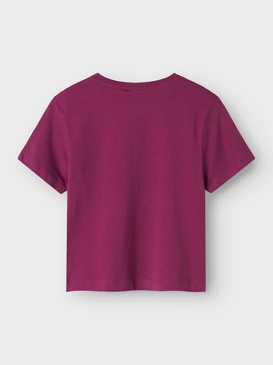 Παιδικό T-shirt Μελιτζανί