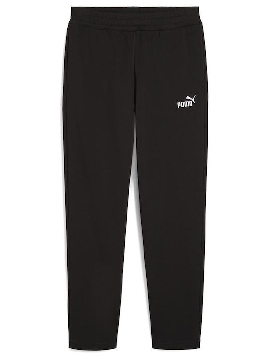 Logo Sweatpants without Elastic Black