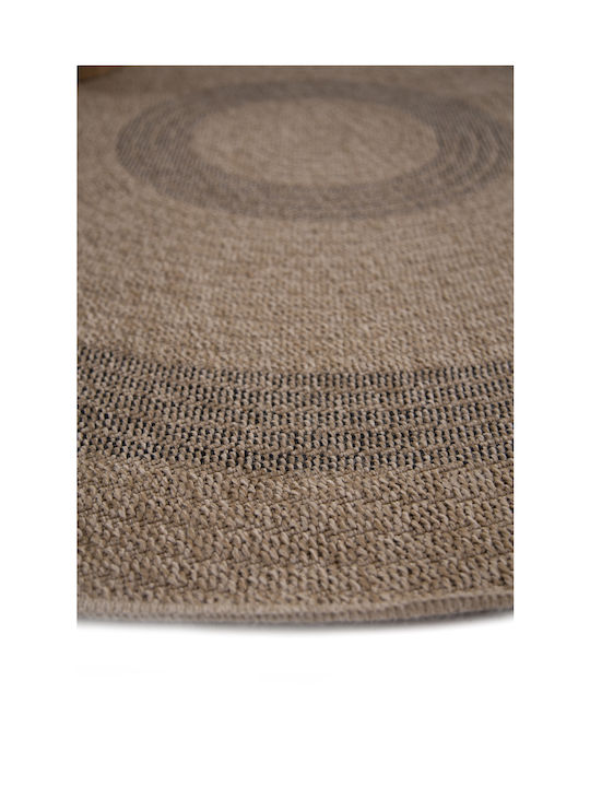 Royal Carpet Avanos 8866 Rug Outdoor Round Wicker Black