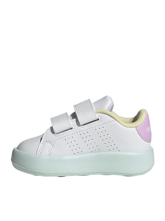 Advantage Παιδικά Sneakers με Σκρατς Λευκά