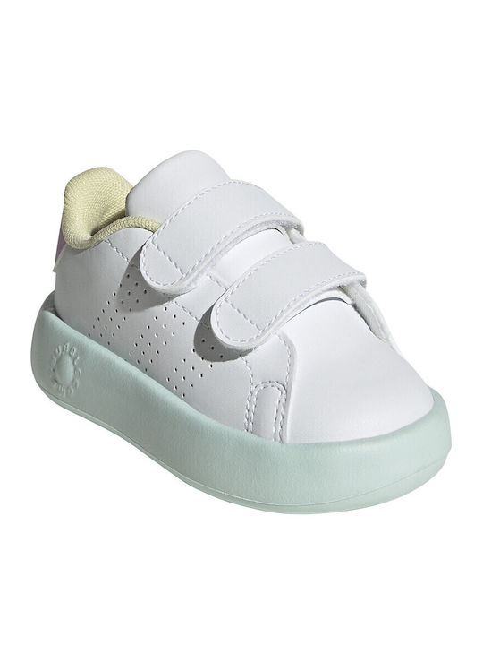 Advantage Παιδικά Sneakers με Σκρατς Λευκά