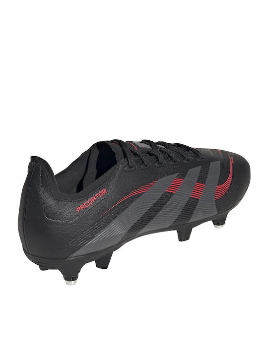 adidas Predator League Football Shoes with Cleats Black