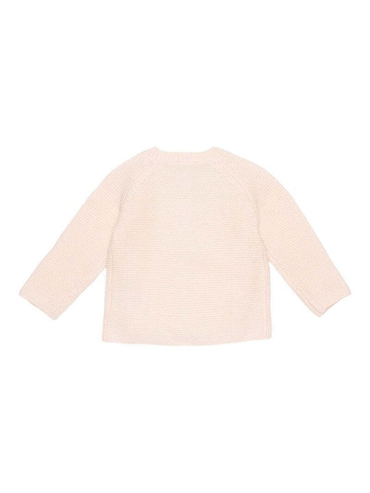 Little Dutch Kids Cardigan Knitted Pink