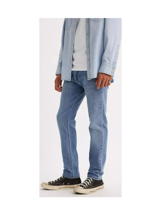 512 Ανδρικό Παντελόνι Τζιν με Slim Tapered Εφαρμογή black denim