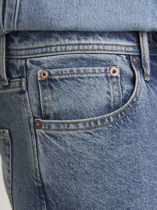 Ανδρικό Παντελόνι Τζιν με Loose Baggy Εφαρμογή Μπλε