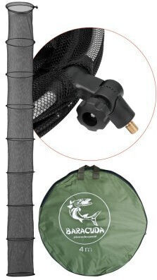 Baracuda N09 Feines Maschennetz Länge 4 m Durchmesser 40 cm Öko-Leichtnetz
