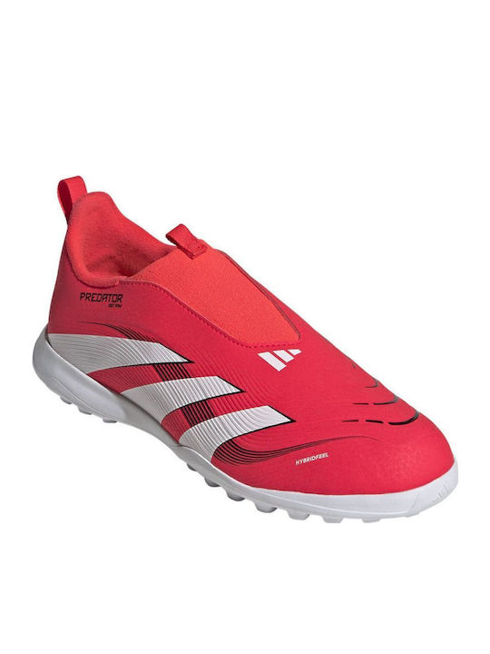 Predator League TF Ghete De Fotbal Pentru Copii Cu Talpă Cu Crampoane Roșii