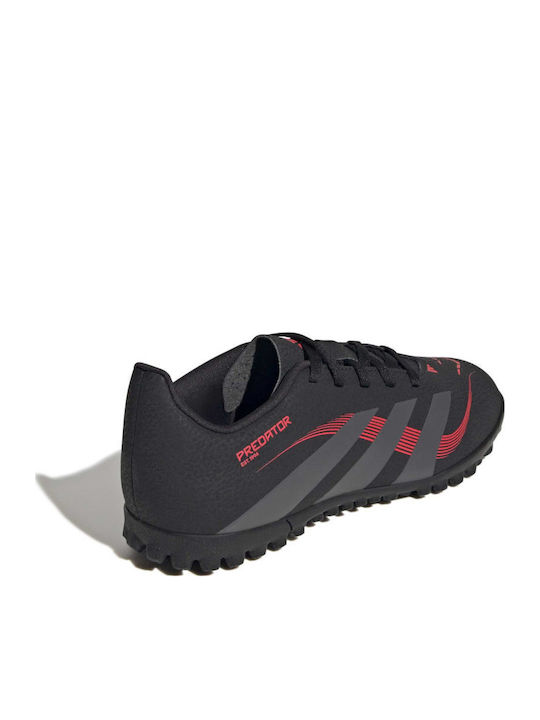Predator Club TF Ghete De Fotbal Pentru Copii Cu Talpă Cu Crampoane Negre