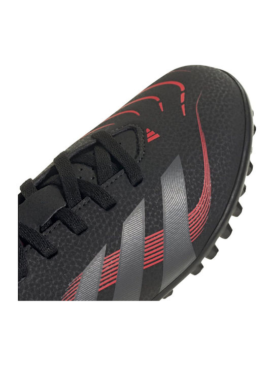 Predator Club TF Ghete De Fotbal Pentru Copii Cu Talpă Cu Crampoane Negre