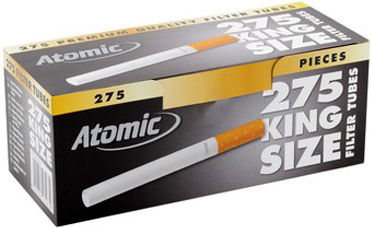 Atomic Atomic Tubes 84mm Gold 275 x 275 Pieces