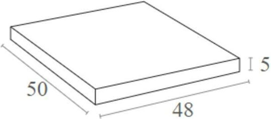 Zita Plus Pernă Waterproof Pentru Scaune De Grădină Portofino Neagră 50x50cm