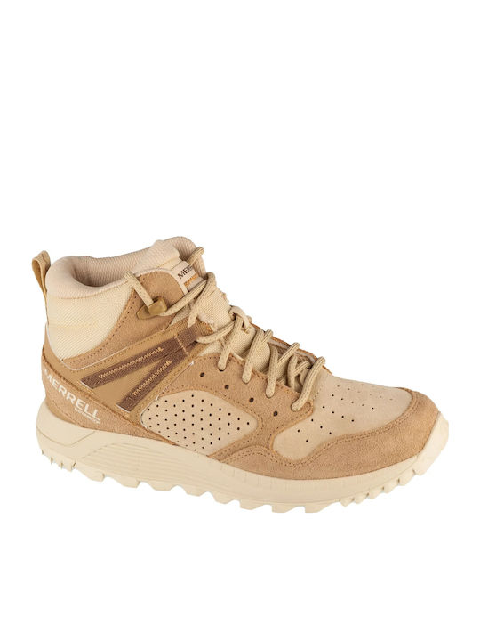 Merrell Wildwood Γυναικεία Ορειβατικά Μπεζ Merrell Wildwood Γυναικεία Ορειβατικά Μπεζ