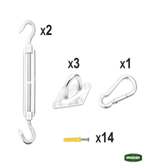 Grasher Connector for Pergola made of Wood 6pcs