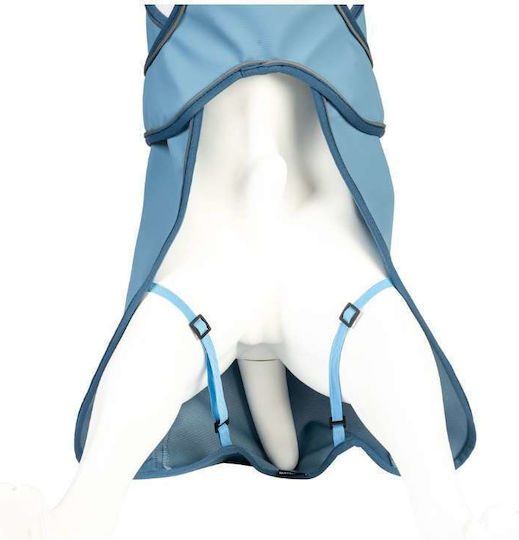 Max & Molly Hundemantel Wasserdicht Blau XSklein