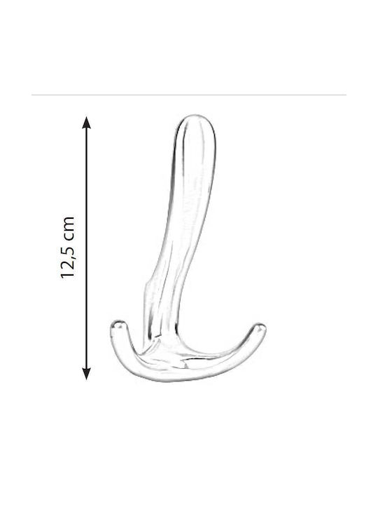 Import Hellas Wall Hanger 4254 Metal 3 Hooks Gray 12.5cm