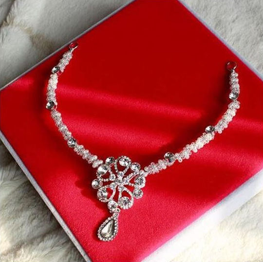 Bridal Decoration Headband Hair Crystals Pearls Kassandra