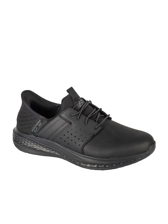 Skechers Slade Herren Sneaker Bbk