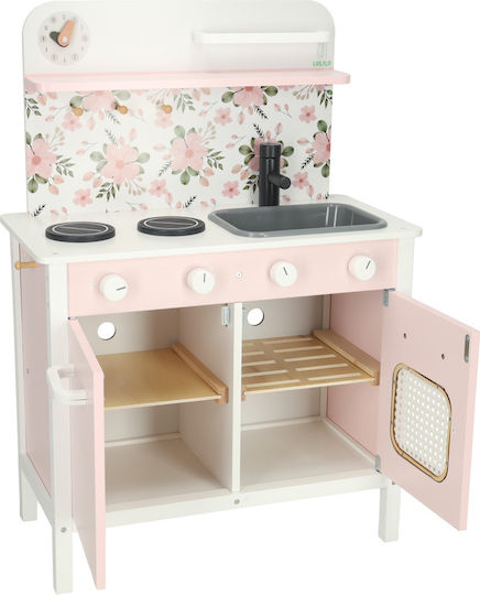 ikonka Wooden Kids Kitchen for 3+ Years