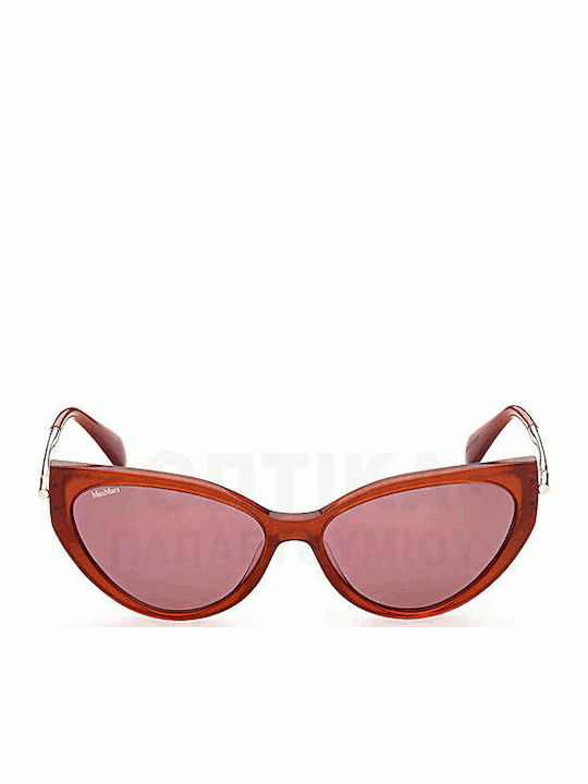 Max Mara Women's Sunglasses with Pink Frame and Pink Lens MM 0028 44S
