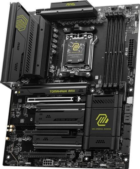 MSI MAG B850 Tomahawk Max WIFI Motherboard ATX with AMD AM5 Socket