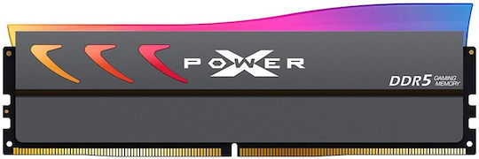 Silicon Power Xpower Storm 64GB DDR5 RAM with 2 Modules (2x32GB) and 6000 Speed for Desktop