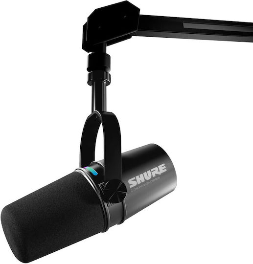 Shure MV7i Δυναμικό Microfon XLR Montat pe amortizoare pentru Vocale pentru PC/Mac/iPad/Android