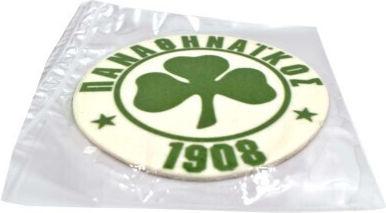 Panathinaikos Team Edible Sugar Paste Decoration Plaque