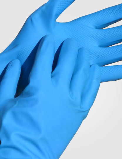 Γάντια Καθαριότητας Kunststoff Blau 1Stück