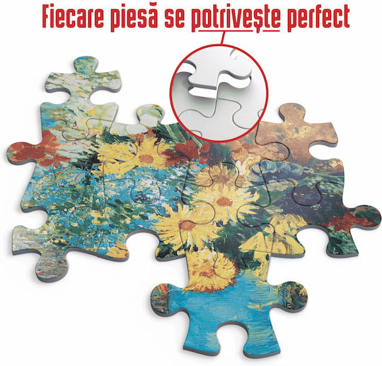 Blumen in Einer Blauen Vase Puzzle 2D Blumen in Einer Blauen Vase 1000 Teile
