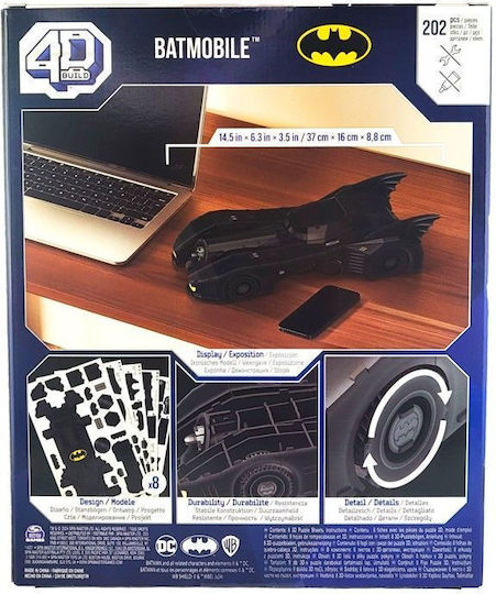 4d Puzzles - Retro Batmobile (6070178) / Toys