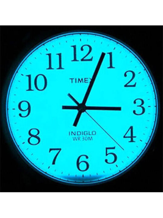 Timex Ρολόι Μπαταρίας με Μεταλλικό Μπρασελέ Timex Ρολόι Μπαταρίας με Μεταλλικό Μπρασελέ