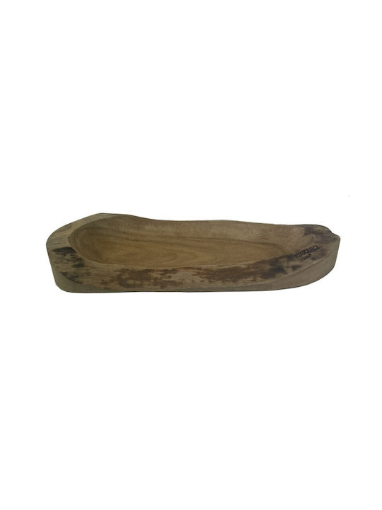 Nakaro Wood Πλατώ Σερβιρίσματος Ξύλινο 50x21εκ.