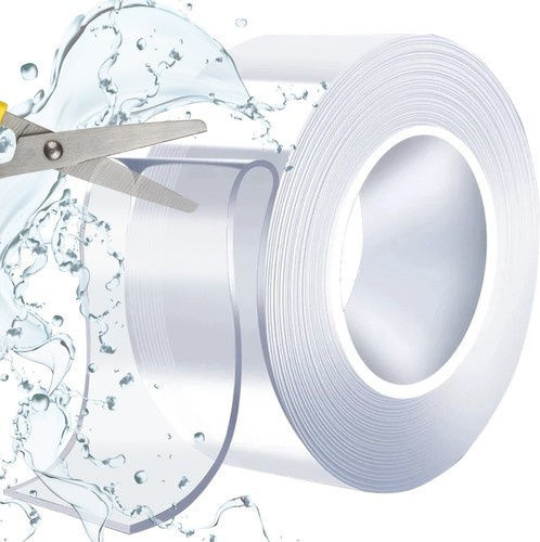 Malatec Self-Adhesive Double-Sided Tape Transparent 120mmx3m 1pcs AT0001070