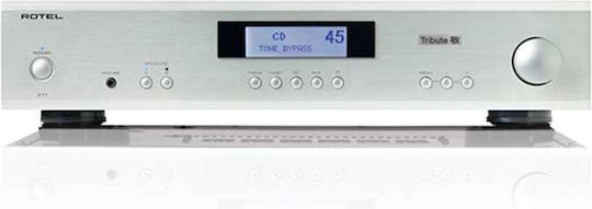 Rotel A11MKII Ολοκληρωμένος Ενισχυτής Hi-Fi Stereo 62W/4Ω 50W/8Ω Ασημί
