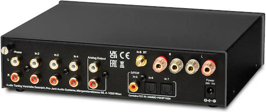 Pro-Ject Audio MaiA S3 Integrated Hi-Fi Amplifier Stereo 40W/4Ω 23W/8Ω Black