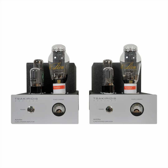 Tsakiridis Devices Achilles Ultima Λαμπάτος Τελικός Ενισχυτής Hi-Fi Mono Ασημί