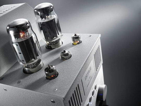 Octave V16 Single Ended Λαμπάτος Ολοκληρωμένος Ενισχυτής Hi-Fi Stereo 11163 Ασημί