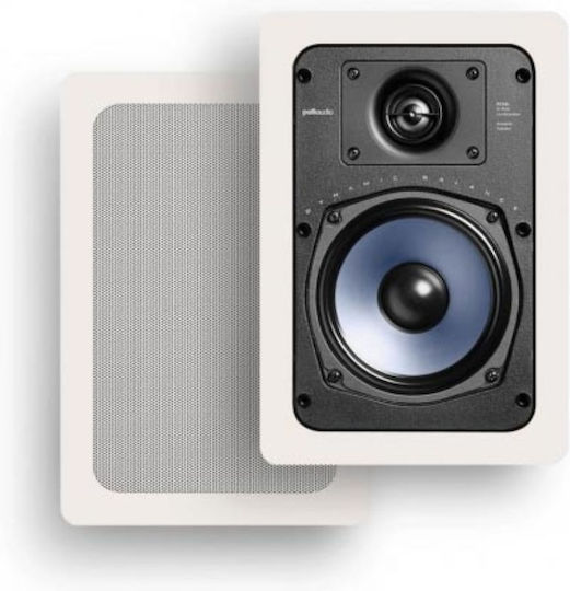 Polk Audio Rc 55i Εντοιχιζόμενο Ηχείο 100W (Τεμάχιο) Λευκό