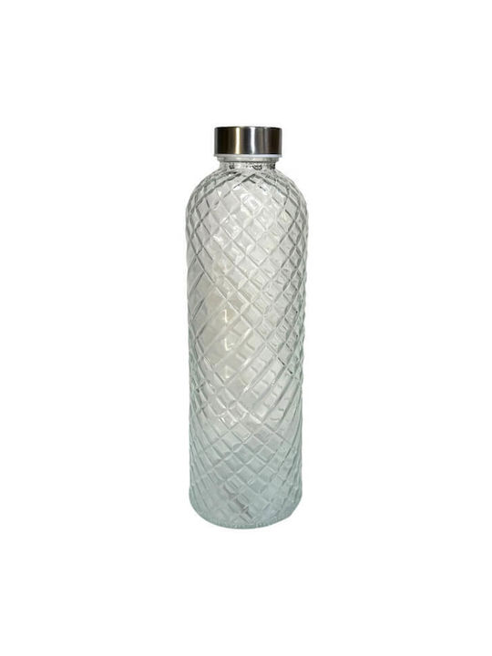 TnS Bottle Water Glass with Screw Cap Transparent TnS Bottle Water Glass with Screw Cap Transparent